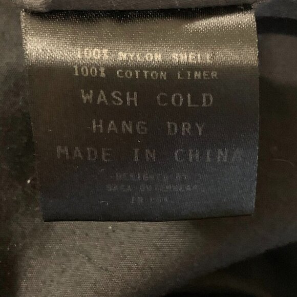 Saga Supply Co Men's Nylon Lined‎ Snap Button Coaches Jacket Size XL - Picture 10 of 14